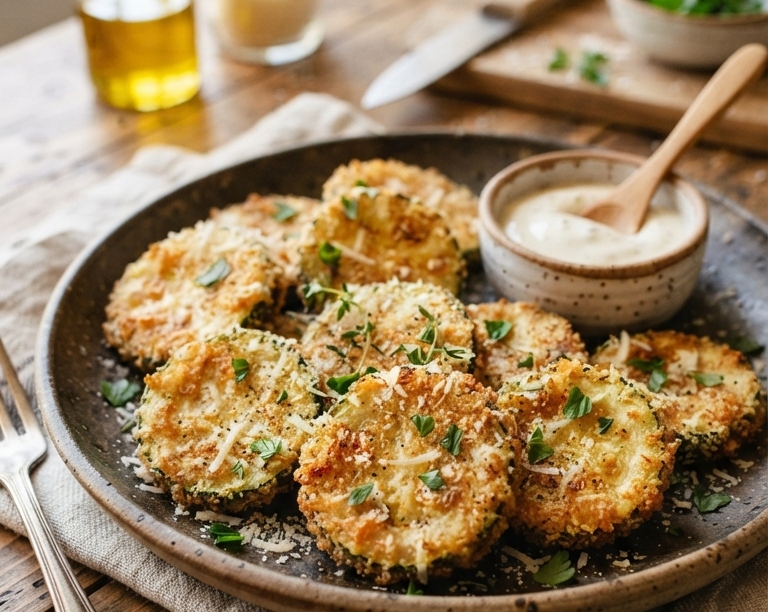 Crispy Air Fryer Zucchini Recipes Everyone Loves top view