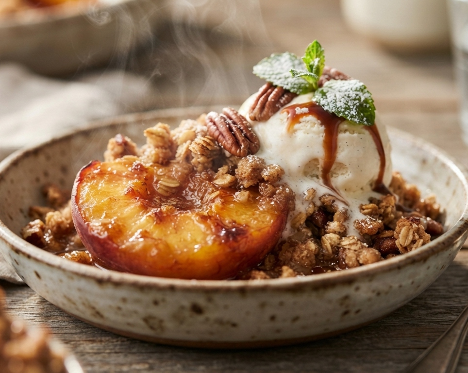 Easy Baked Peaches You Will Make All Summer suggested serving
