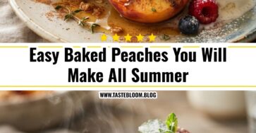 Easy Baked Peaches You Will Make All Summer