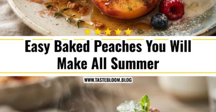 Easy Baked Peaches You Will Make All Summer