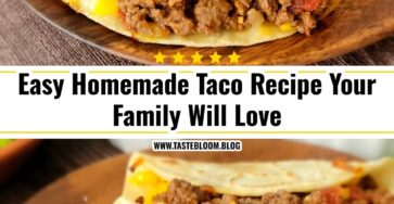 Easy Homemade Taco Recipe