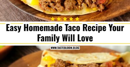 Easy Homemade Taco Recipe