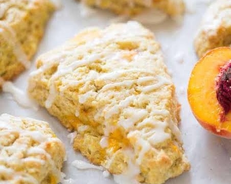 Easy Peach Scones For Your Next Brunch suggested serving