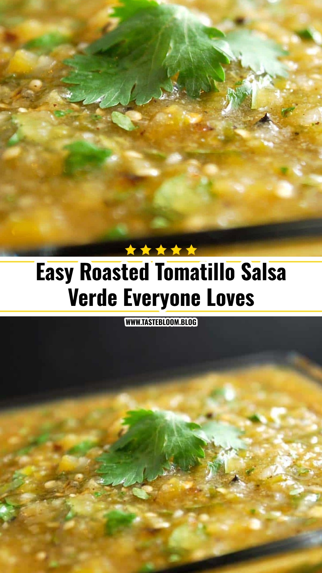 Easy Roasted Tomatillo Salsa Verde Everyone Loves