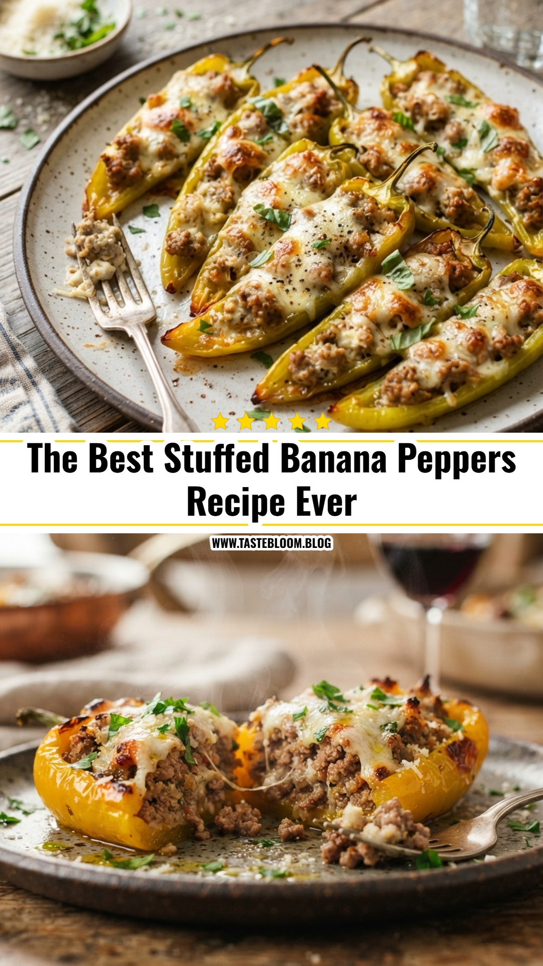 Easy Stuffed Banana Peppers Everyone Will Love