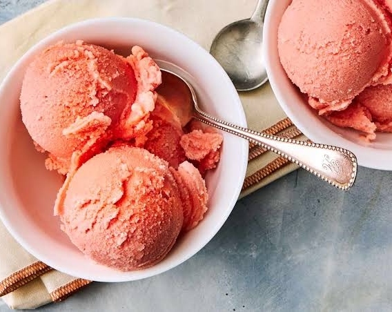 Easy Watermelon Ice Cream You Have To Try top view
