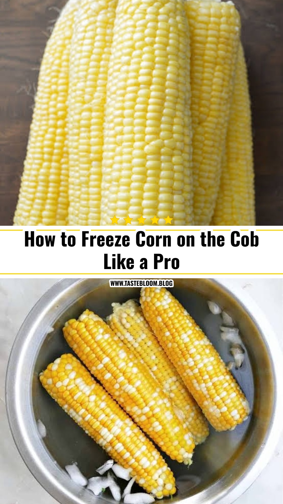 How to Freeze Corn on the Cob the Easy Way