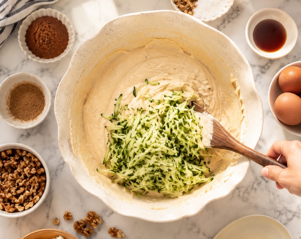 The Only Zucchini Cake Recipe You Will Ever Need top view