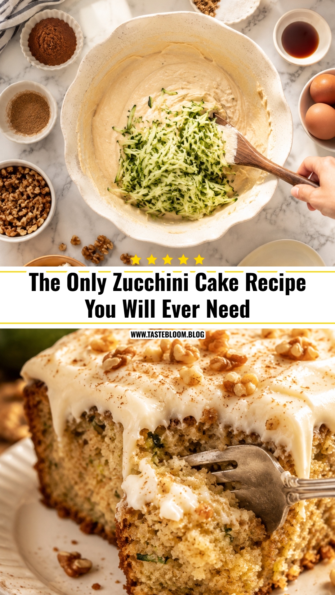 The Only Zucchini Cake Recipe You Will Ever Need