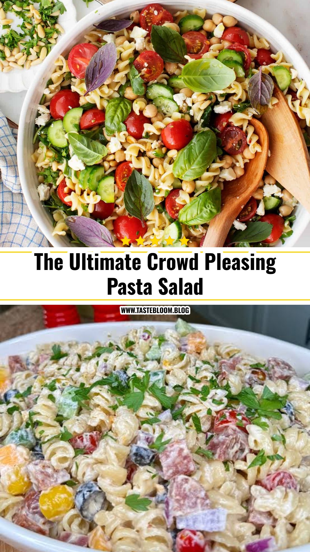 The Ultimate Crowd Pleasing Pasta Salad
