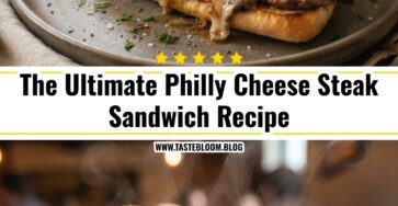 The Ultimate Philly Cheese Steak Sandwich Recipe