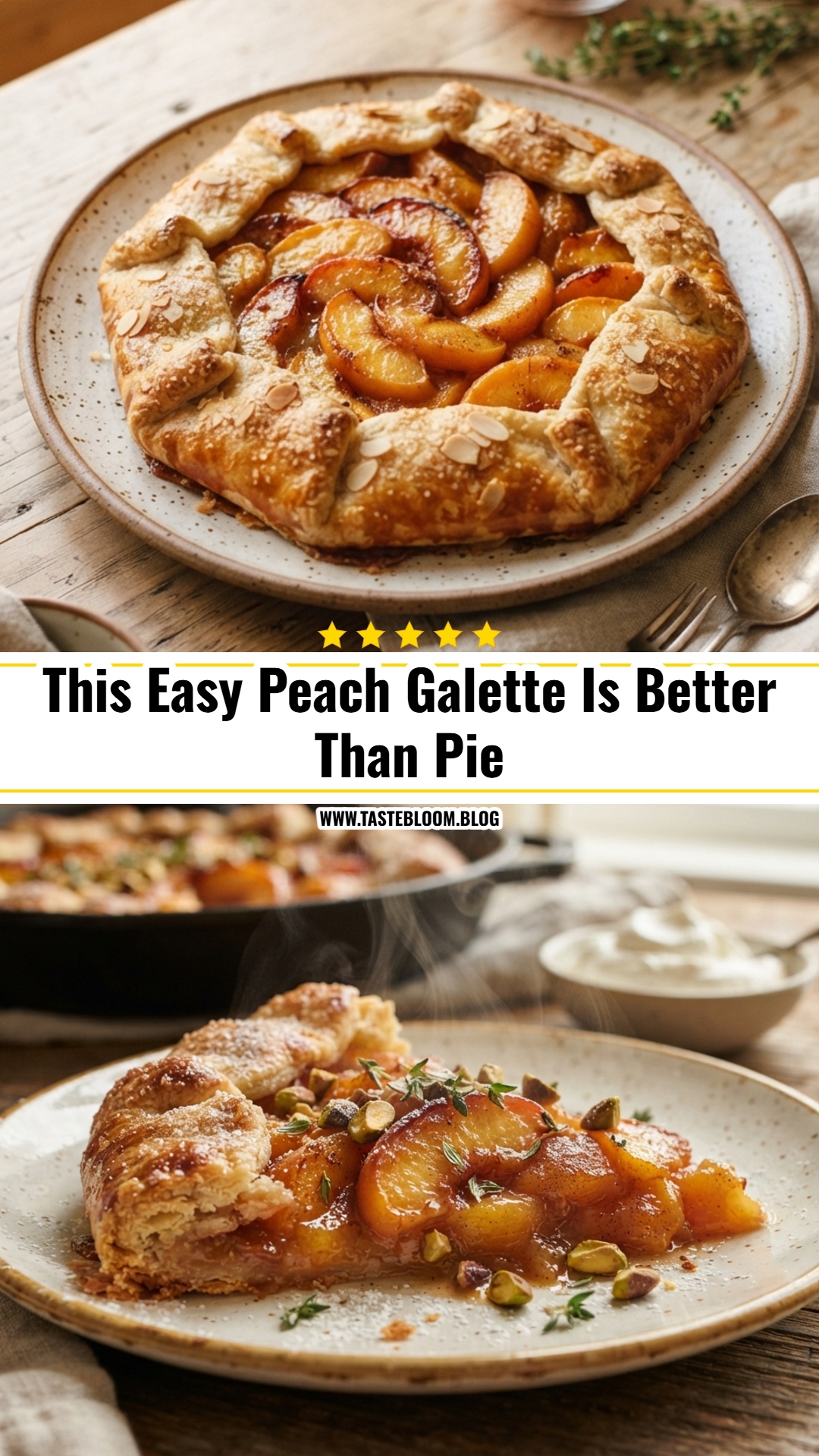 This Easy Peach Galette Is Better Than Pie