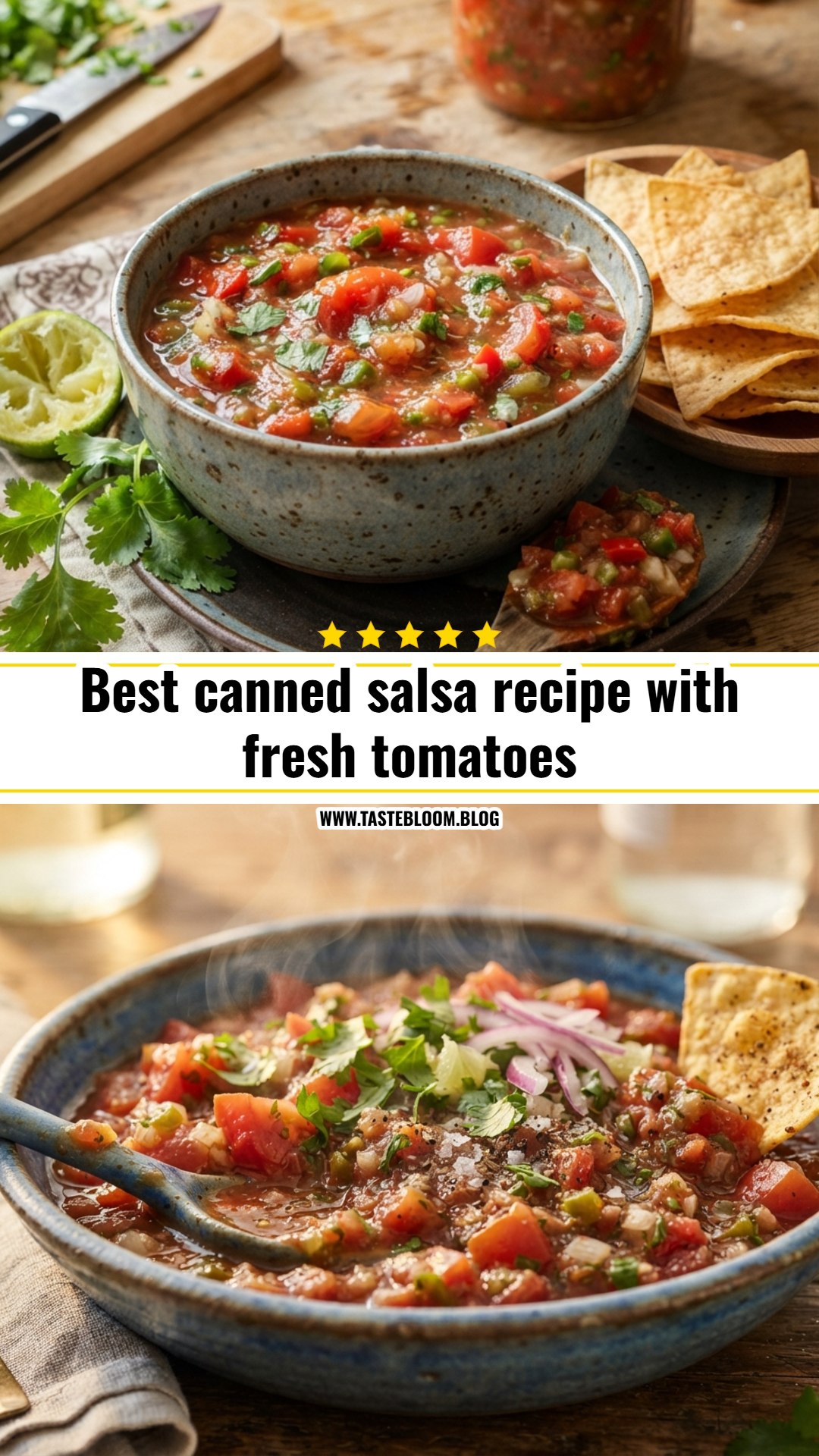 Best canned salsa recipe with fresh tomatoes