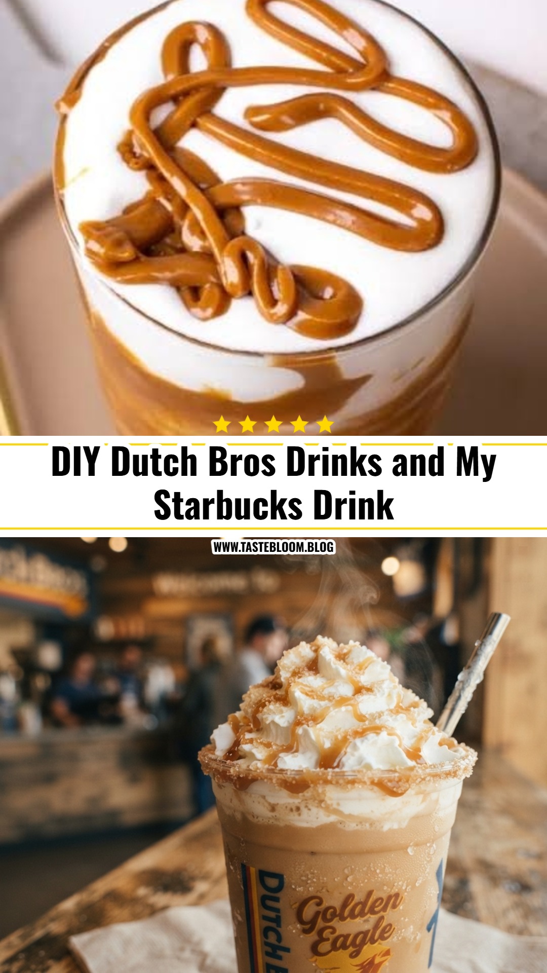 DIY Dutch Bros Drinks and My Starbucks Drink