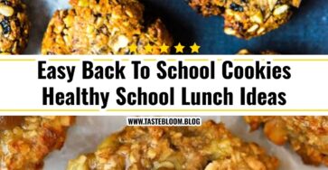 Easy Back To School Cookies Healthy School Lunch Ideas