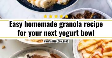 Easy homemade granola recipe for your next yogurt bowl