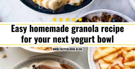 Easy homemade granola recipe for your next yogurt bowl