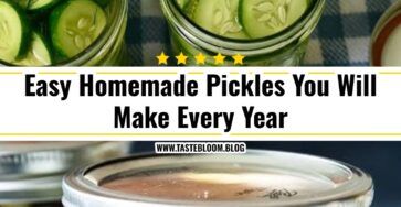 Easy Homemade Pickles You Will Make Every Year