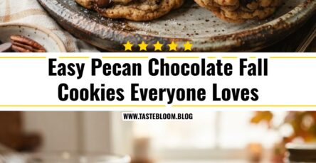 Easy Pecan Chocolate Fall Cookies Everyone Loves