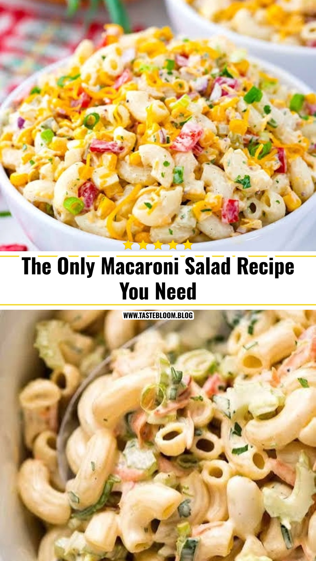 The Only Macaroni Salad Recipe You Need