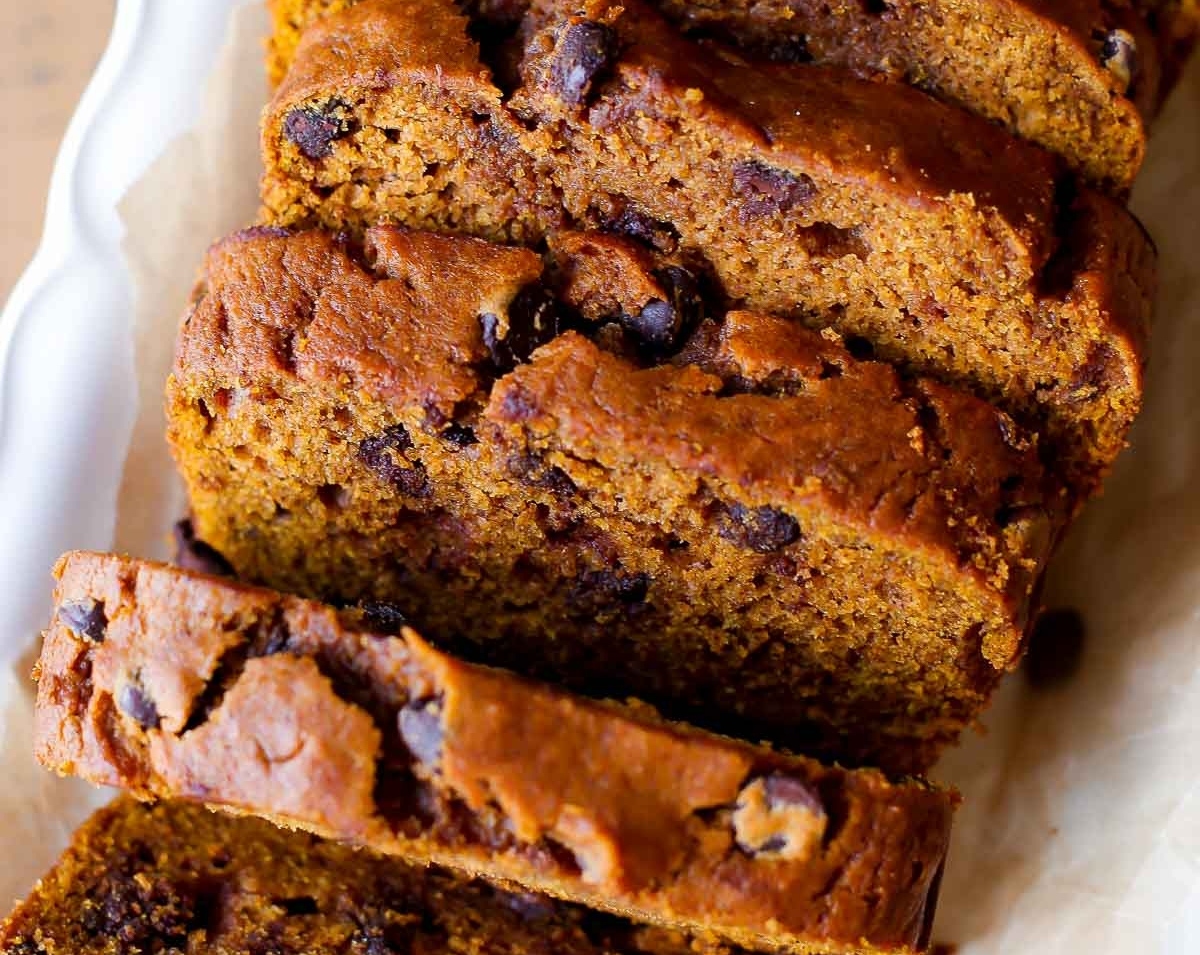 The Only Pumpkin Bread Recipe You Will Ever Need top view