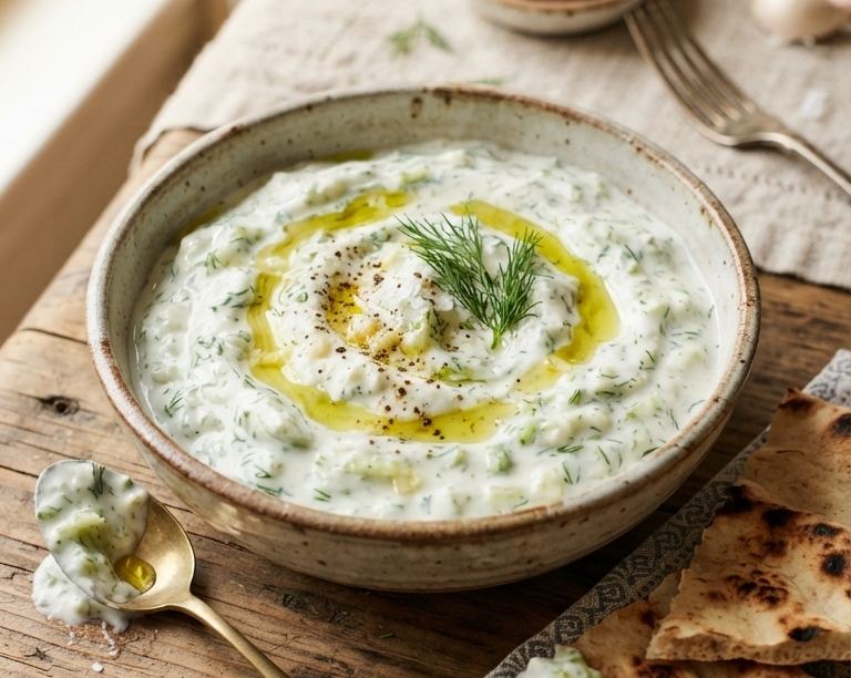 The Only Tzatziki Sauce Recipe You Need top view