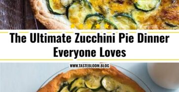 The Ultimate Zucchini Pie Dinner Everyone Loves