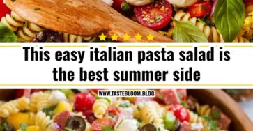 This easy italian pasta salad is the best summer side