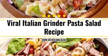 Viral Italian Grinder Pasta Salad Recipe