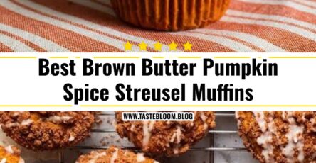 Best Brown Butter Pumpkin Spice Streusel Muffins