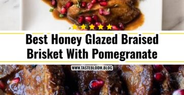 Best Honey Glazed Braised Brisket With Pomegranate