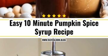 Easy 10 Minute Pumpkin Spice Syrup Recipe