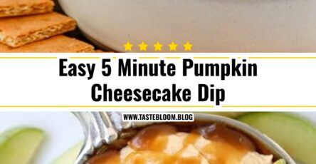 Easy 5 Minute Pumpkin Cheesecake Dip