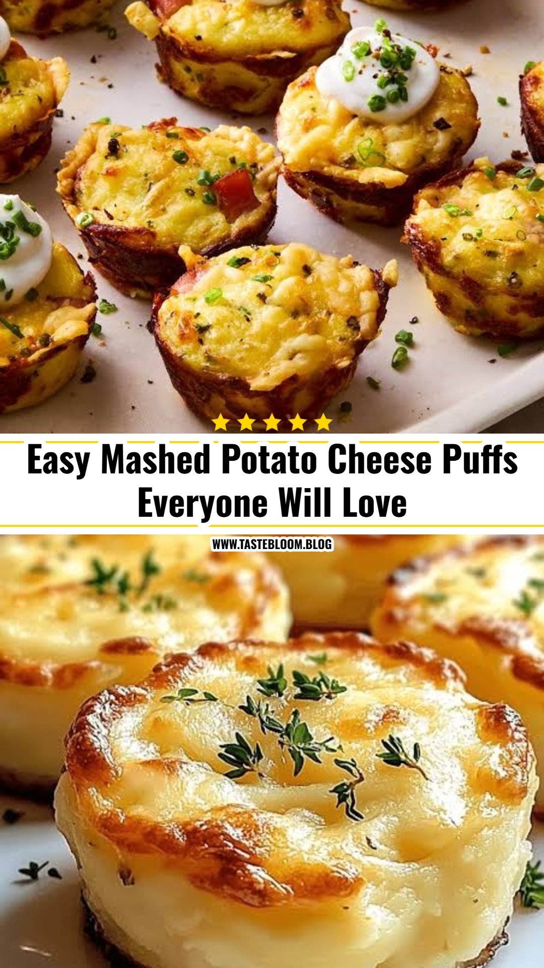 Easy Mashed Potato Cheese Puffs Everyone Will Love