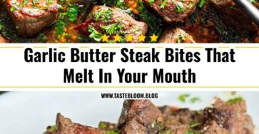 Garlic Butter Steak Bites That Melt In Your Mouth