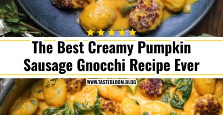 The Best Creamy Pumpkin Sausage Gnocchi Recipe Ever