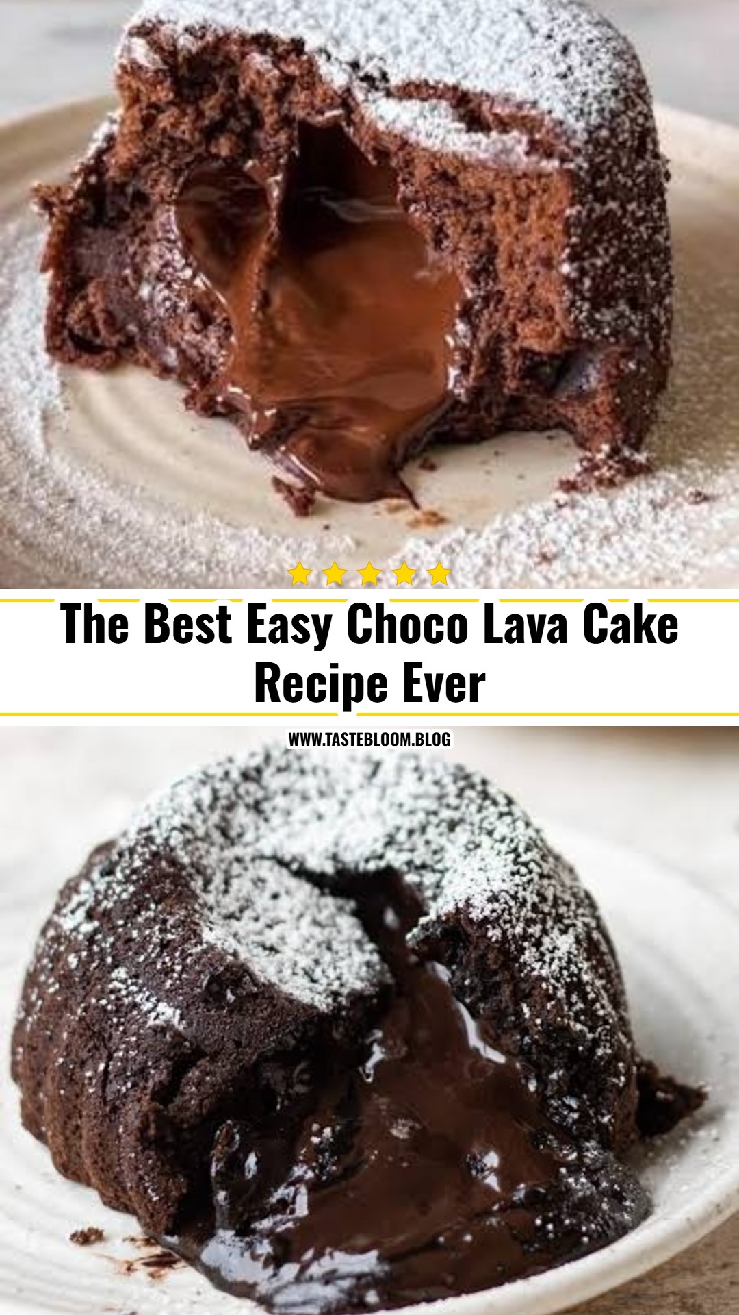 The Best Easy Choco Lava Cake Recipe Ever