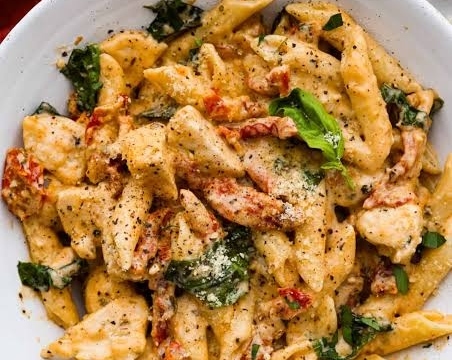 The Best Easy Marry Me Chicken Pasta Recipe suggested serving