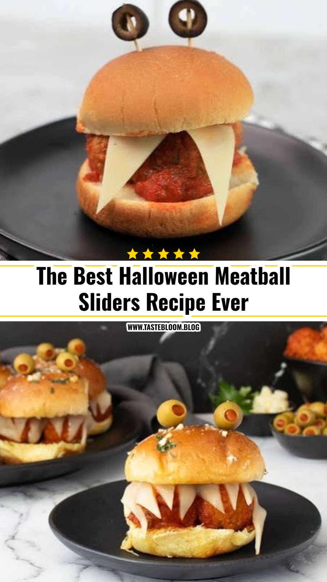 The Best Halloween Meatball Sliders Recipe Ever
