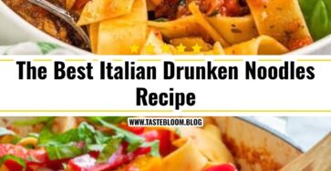 The Best Italian Drunken Noodles Recipe