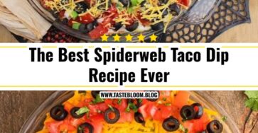 The Best Spiderweb Taco Dip Recipe Ever