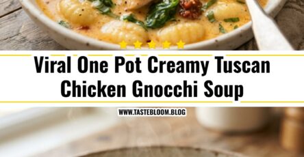Viral One Pot Creamy Tuscan Chicken Gnocchi Soup